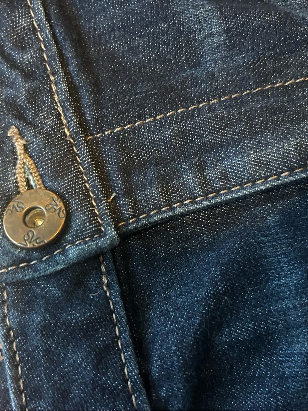 Dark Washed Denim Shorts With Pockets Jean Summer Coast Casual Resort Cruise - Picture 8 of 10
